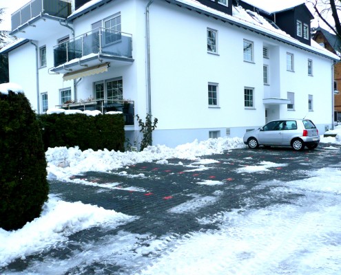 Schnee im Vordertaunus